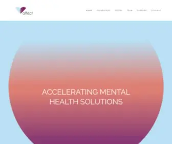 Affectmh.org(Affect Mental Health) Screenshot