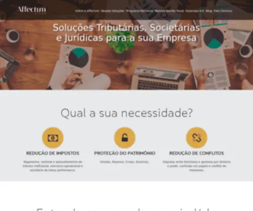 Affectum.com.br(Affectum Consultoria Empresarial) Screenshot