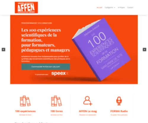 Affen.fr(Association des responsables de formation) Screenshot