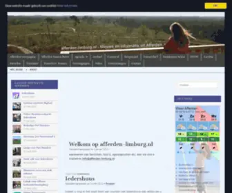 Afferden-Limburg.nl(Nieuws en informatie) Screenshot
