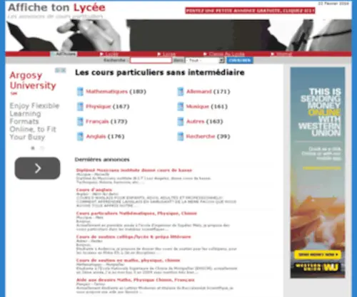 Affichetonlycee.fr(Prix réduits) Screenshot