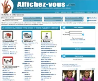 Affichez-Vous.com(Site d'annonces classées gratuit pour vendre ou acheter au Québec. Les petites annonces) Screenshot