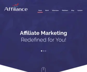 Affilance.com(Affilance Technologies) Screenshot