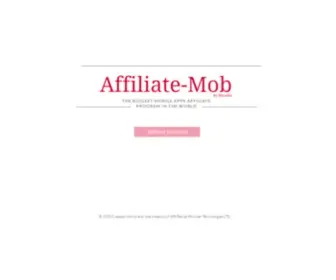 Affiliate-Mob.com(Affiliate marketing) Screenshot