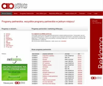 Affiliate-Partner.pl(Program partnerski) Screenshot