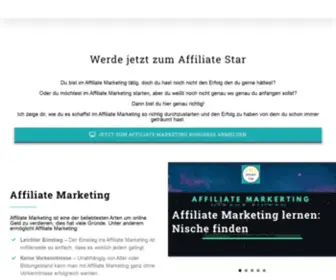 Affiliate-Star.com(Affiliate Star) Screenshot