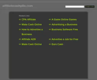 Affiliatecashpile.com(Affiliatecashpile) Screenshot