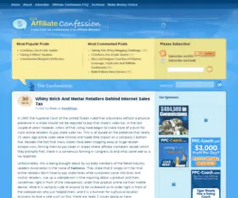 Affiliateconfession.com(affiliateconfession) Screenshot