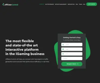 Affiliatecontrol.com(Affiliate Control) Screenshot
