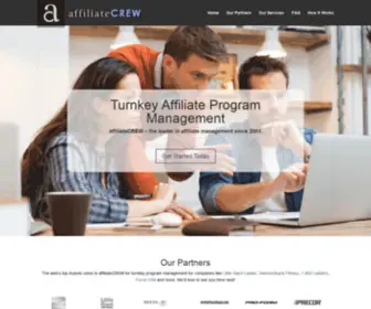 Affiliatecrew.com(Affiliate Crew) Screenshot