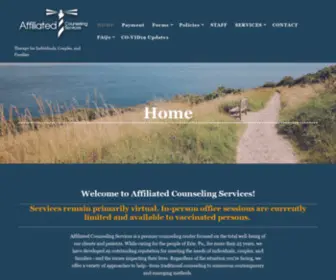 Affiliatedcounselingservices.com(Therapy for Individuals) Screenshot