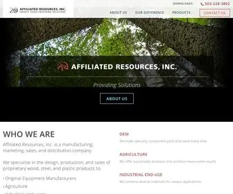 Affiliatedresources.net(Affiliated Resources) Screenshot