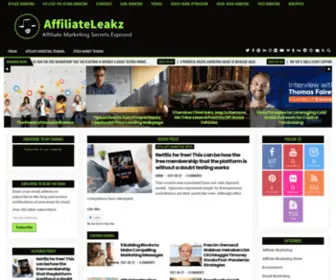 Affiliateleakz.com(Affiliate Marketing Secrets Exposed) Screenshot