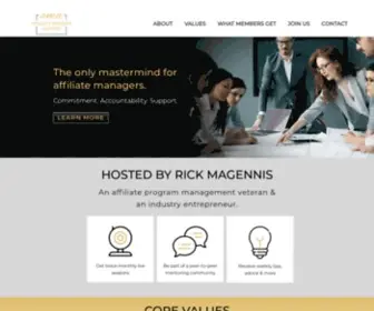 Affiliatemanagermastermind.com(Affiliate Manager Alliance) Screenshot