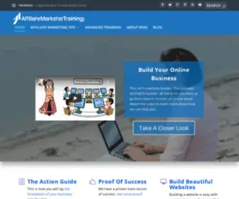 Affiliatemarketertraining.com(Affiliate Marketer Training) Screenshot