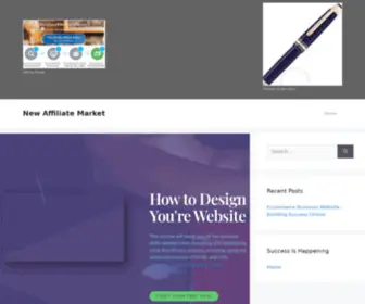 Affiliatemarketforbeginners.com(New Affiliate Market) Screenshot