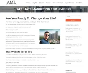 Affiliatemarketingforleaders.com(Affiliate Marketing for Leaders) Screenshot