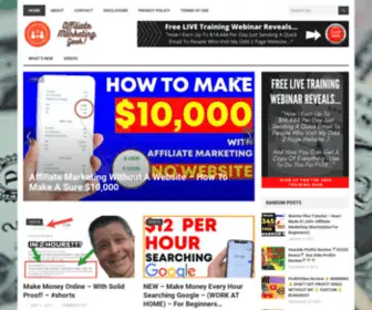 Affiliatemarketinggeek.com(Affiliate Marketing Geek) Screenshot