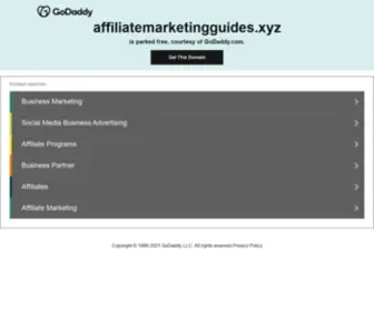 Affiliatemarketingguides.xyz(All information About Affiliate Marketing Advice and Tips) Screenshot