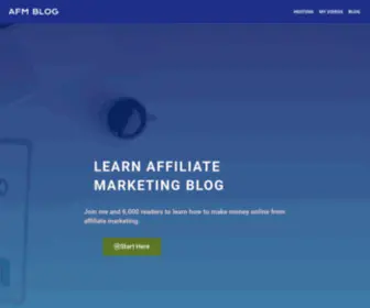 Affiliatemb.com(AFM Blog) Screenshot