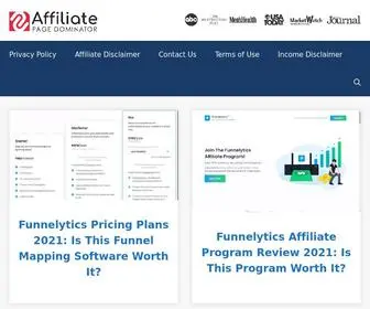 Affiliatepagedominator.com(Affiliate Page Dominator) Screenshot