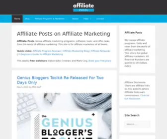 Affiliateposts.com(Affiliate Posts) Screenshot