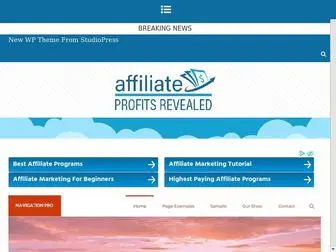 Affiliateprofitsrevealed.com(Affiliate Profits Revealed) Screenshot