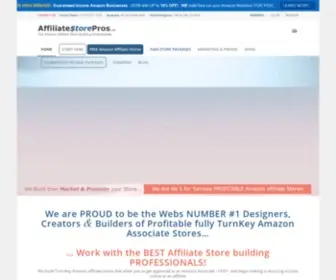 Affiliatestorepros.com(Amazon Affiliate Store Builders) Screenshot