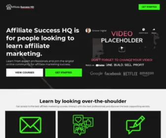 Affiliatesuccesshq.com(Affiliate Success HQ) Screenshot