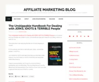 Affiliatetip.com(Affiliate marketing news and opinion from Shawn Collins) Screenshot