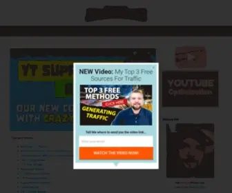 Affiliatetube.com(Video Marketing Tutorials and Reviews) Screenshot