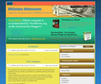 Affiliationswebmasters.com(Solo un altro sito WordPress) Screenshot