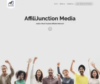 Affilijunction.com(Affiliate network) Screenshot