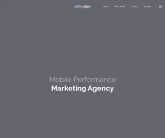 Affilirev.com(Mobile Performance Marketing Agency) Screenshot