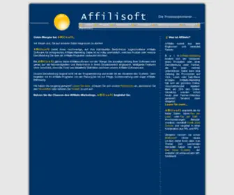 Affilisoft.de(Affiliate Software) Screenshot