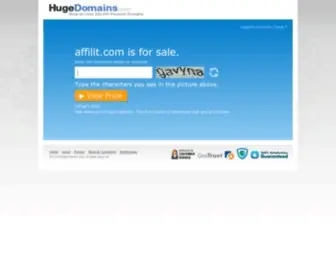 Affilit.com(Affilit media) Screenshot