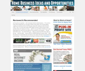 Affiloasis.com(Home Business Ideas and Opportunities) Screenshot