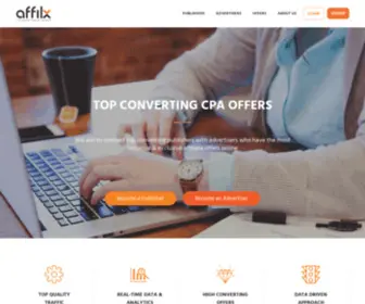 Affilx.com(Affilx) Screenshot