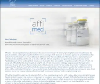 Affimed.com(Affimed Advances Immuno) Screenshot