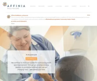 Affiniahealthcare.org(Affinia Healthcare) Screenshot