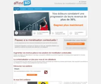 Affinitad.com(Affinitad) Screenshot