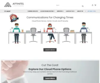 Affinitel.com(AffiniTel Communications) Screenshot