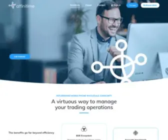 Affinitime.com(E-trading tool) Screenshot