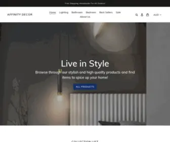 Affinity-Decor.com(Affinity Decor) Screenshot