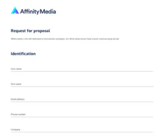 Affinity-Media.fr(Adwanted Group) Screenshot