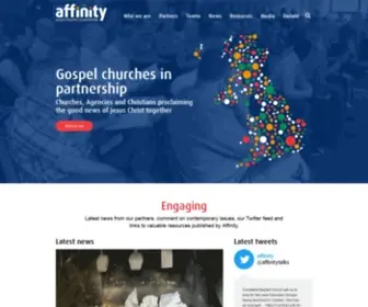 Affinity.org.uk(Gospel Churches in Partnership) Screenshot