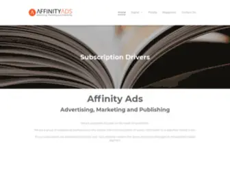 Affinityads.co.nz(Affinity Ads) Screenshot