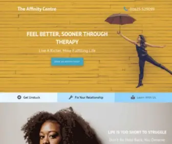 Affinitycentre.co.uk(The Affinity Centre) Screenshot