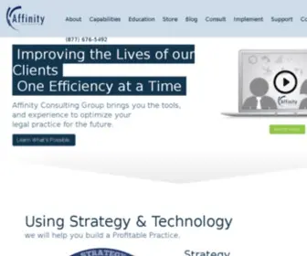 Affinityconsulting.com(Law Firm Consulting) Screenshot