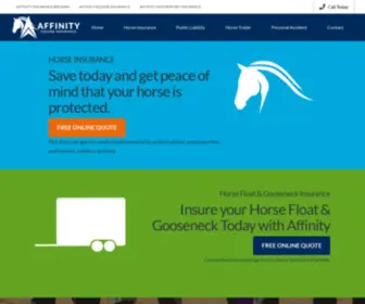 Affinityequineinsurance.com.au(Affinity Equine Insurance) Screenshot